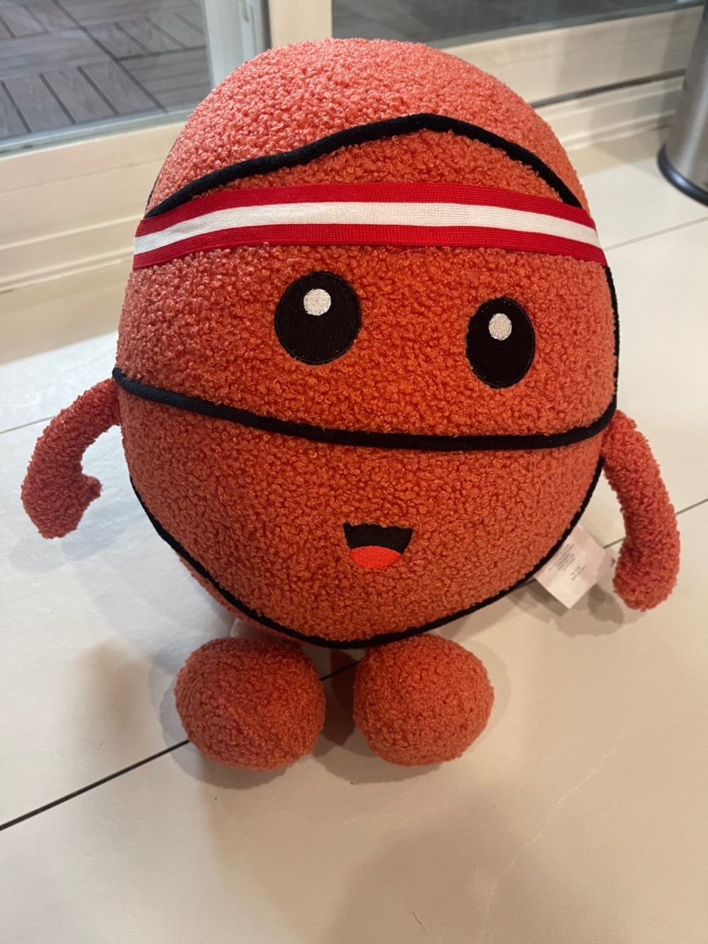 Plush Basketball Buddy Toy - Orange